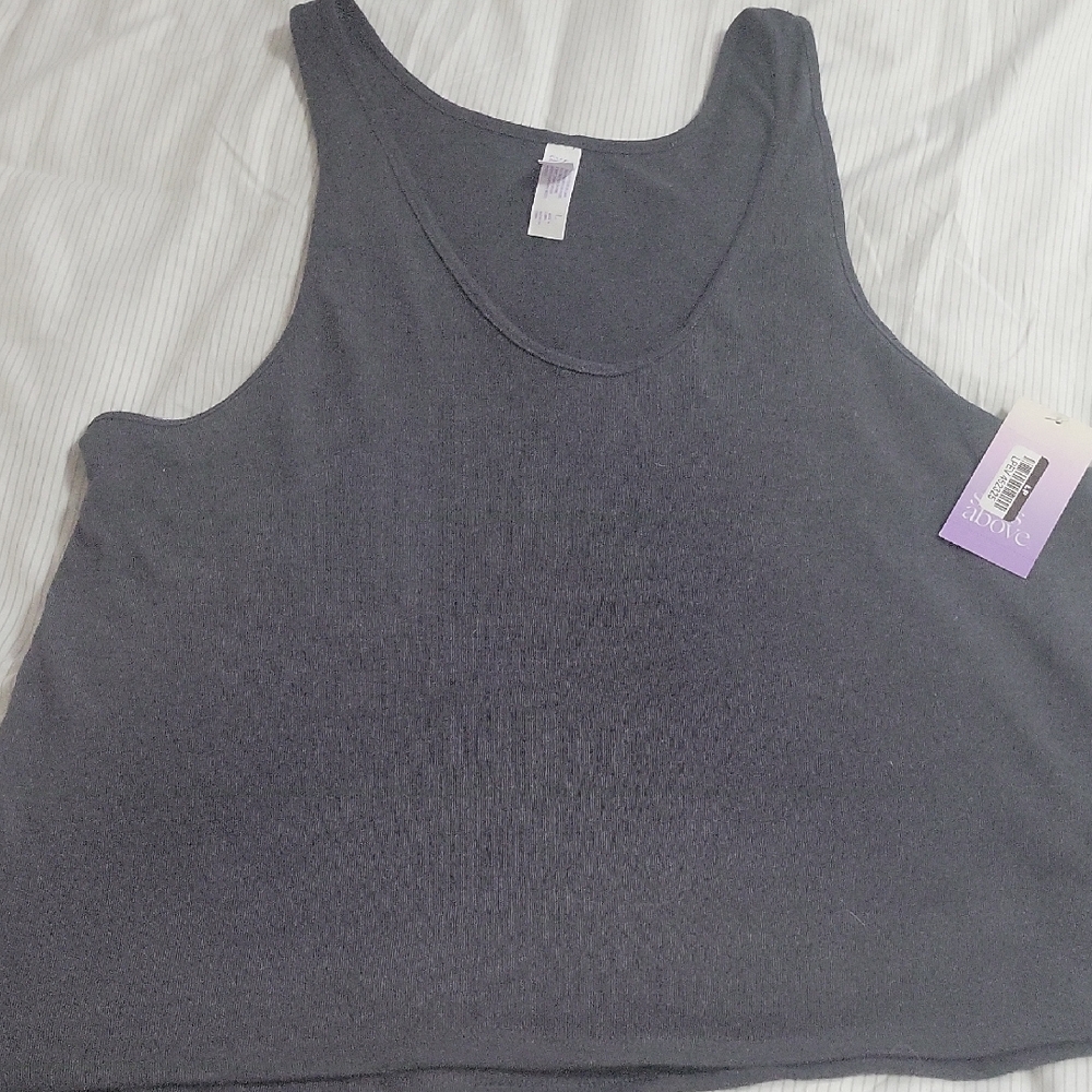 Stars Above Charcoal Tank Top
